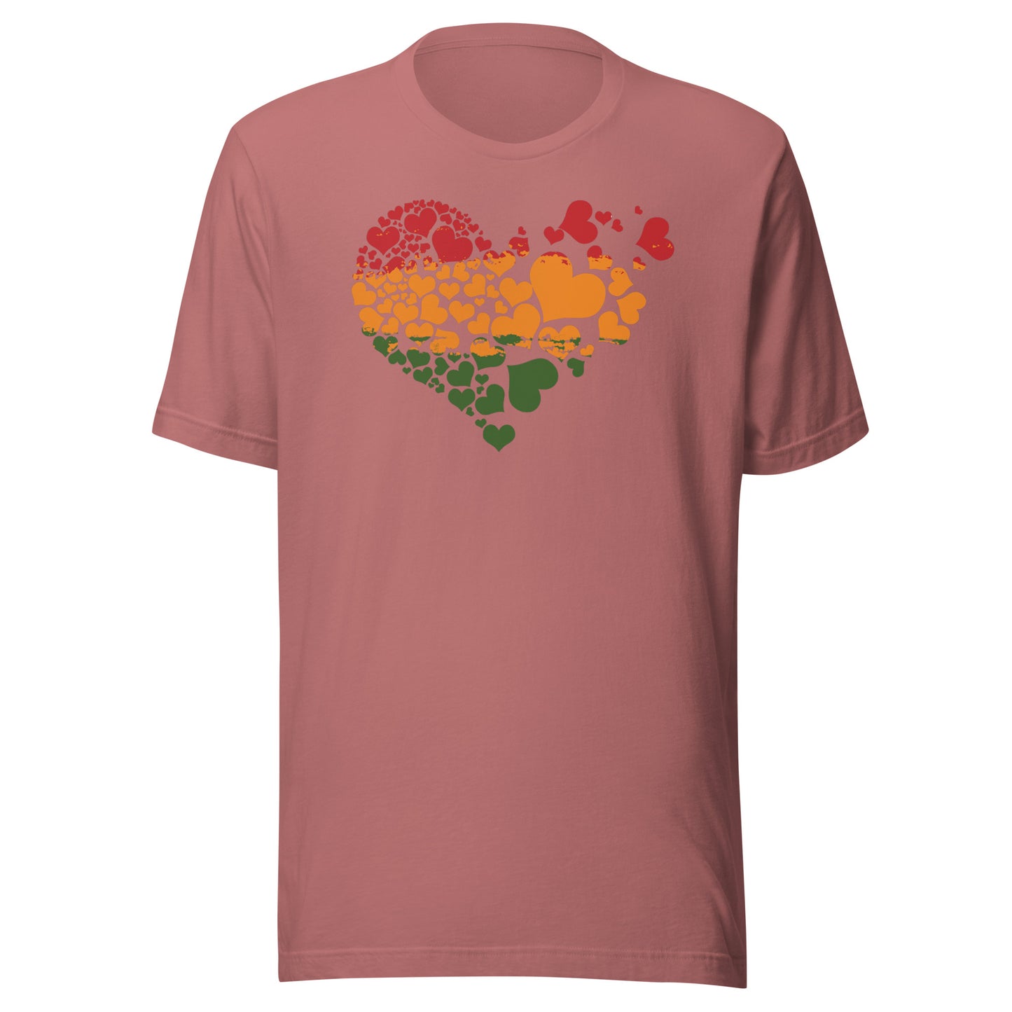 African Flag Heart Women's T-Shirt