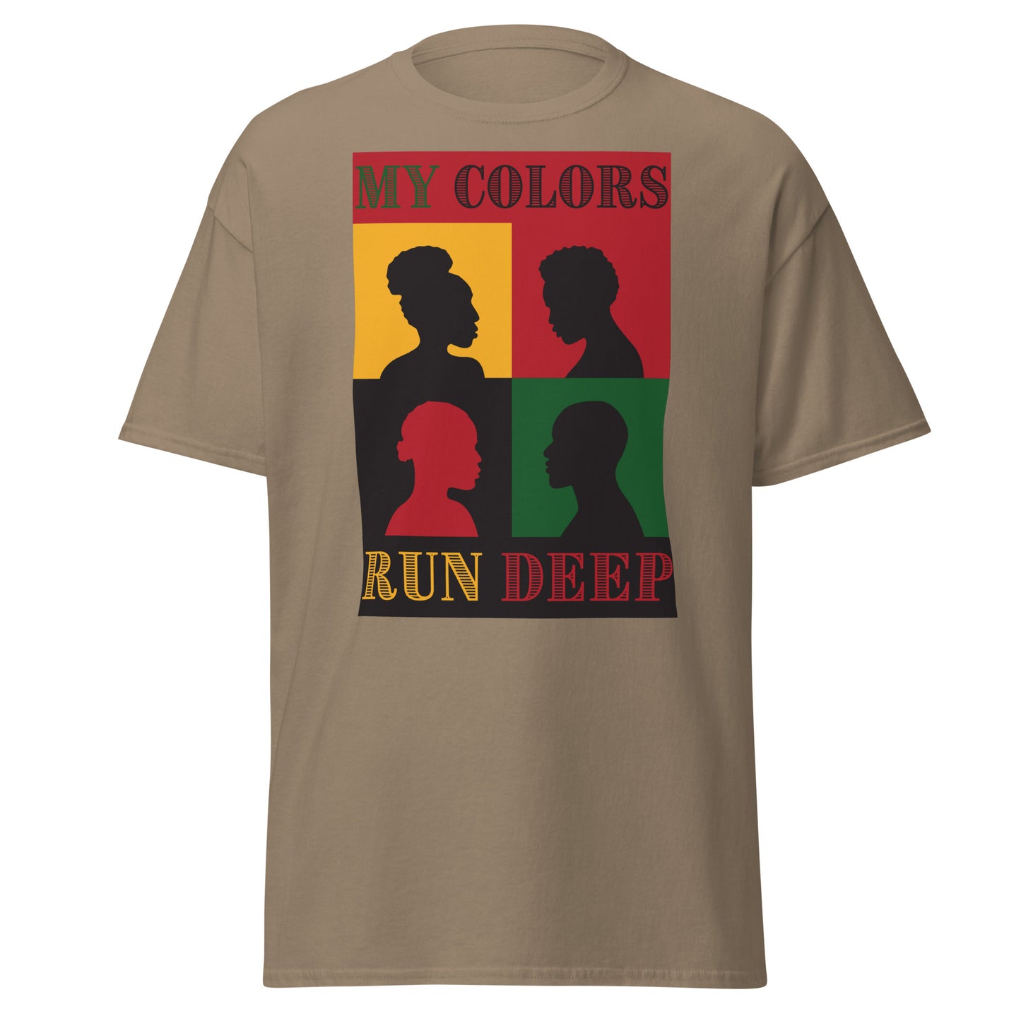 My Colors Run Deep Men's T-Shirt
